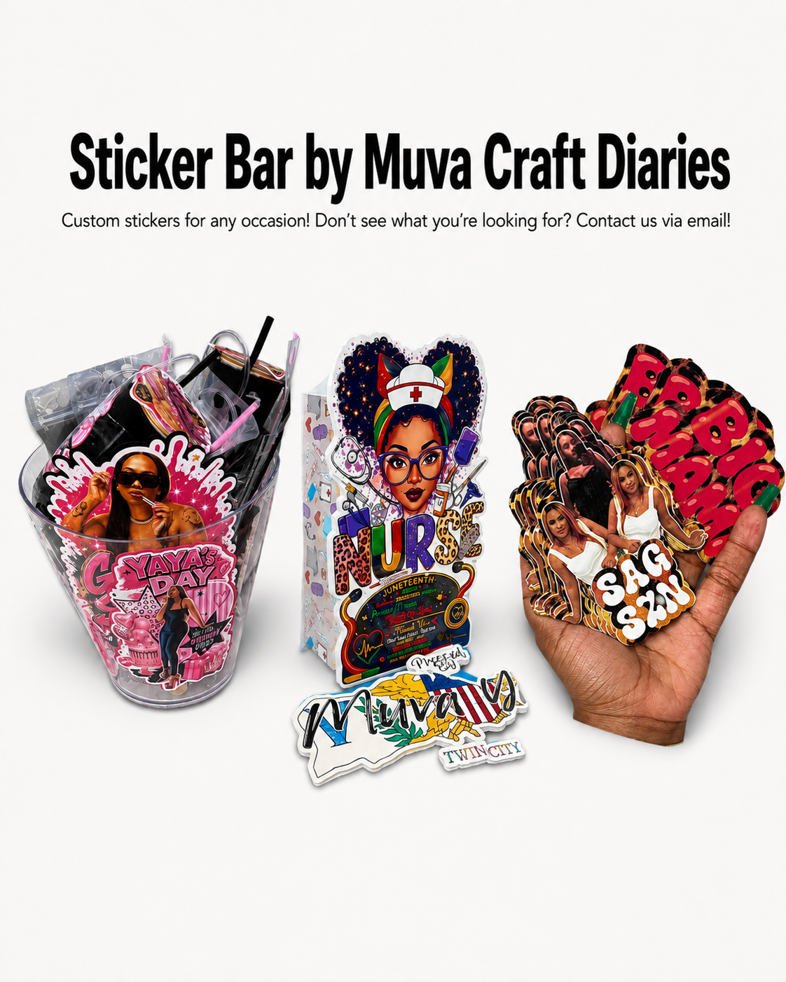 Sticker Bar by Muva Craft Diaries
