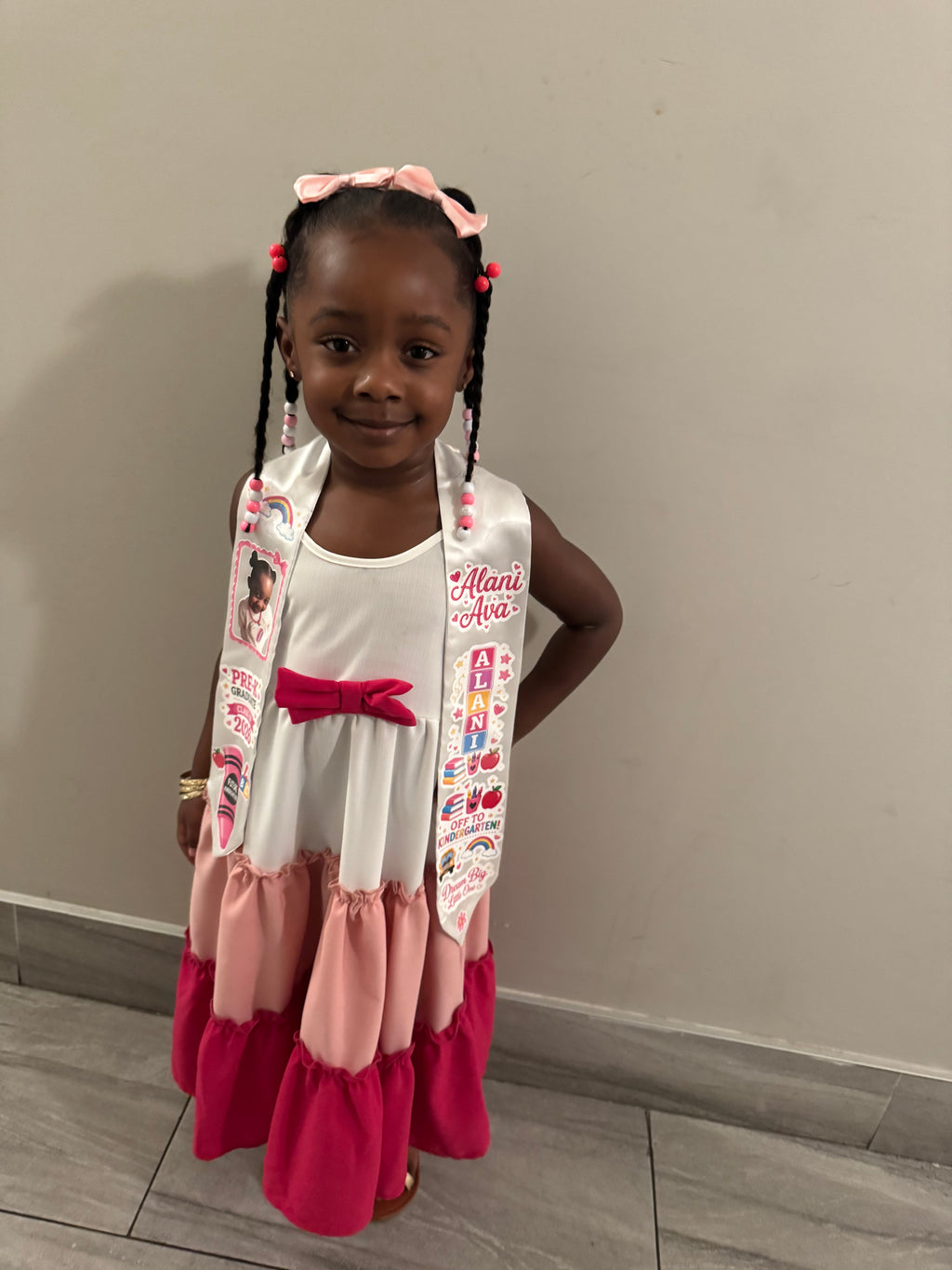 Stole It by Muva | Custom Graduation Stole for Pre-K, Kindergarten, 8th Grade, High School & College