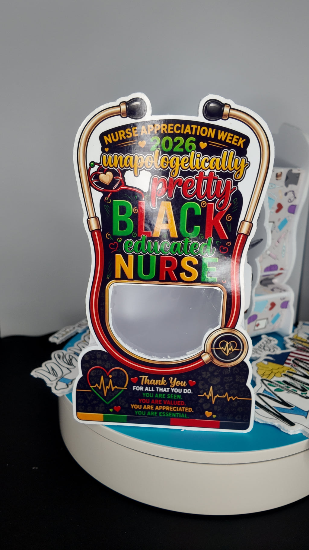 Nurse Appreciation Gift Box | Custom Nurse Week Keepsake Box | Personalized Nurse Gift