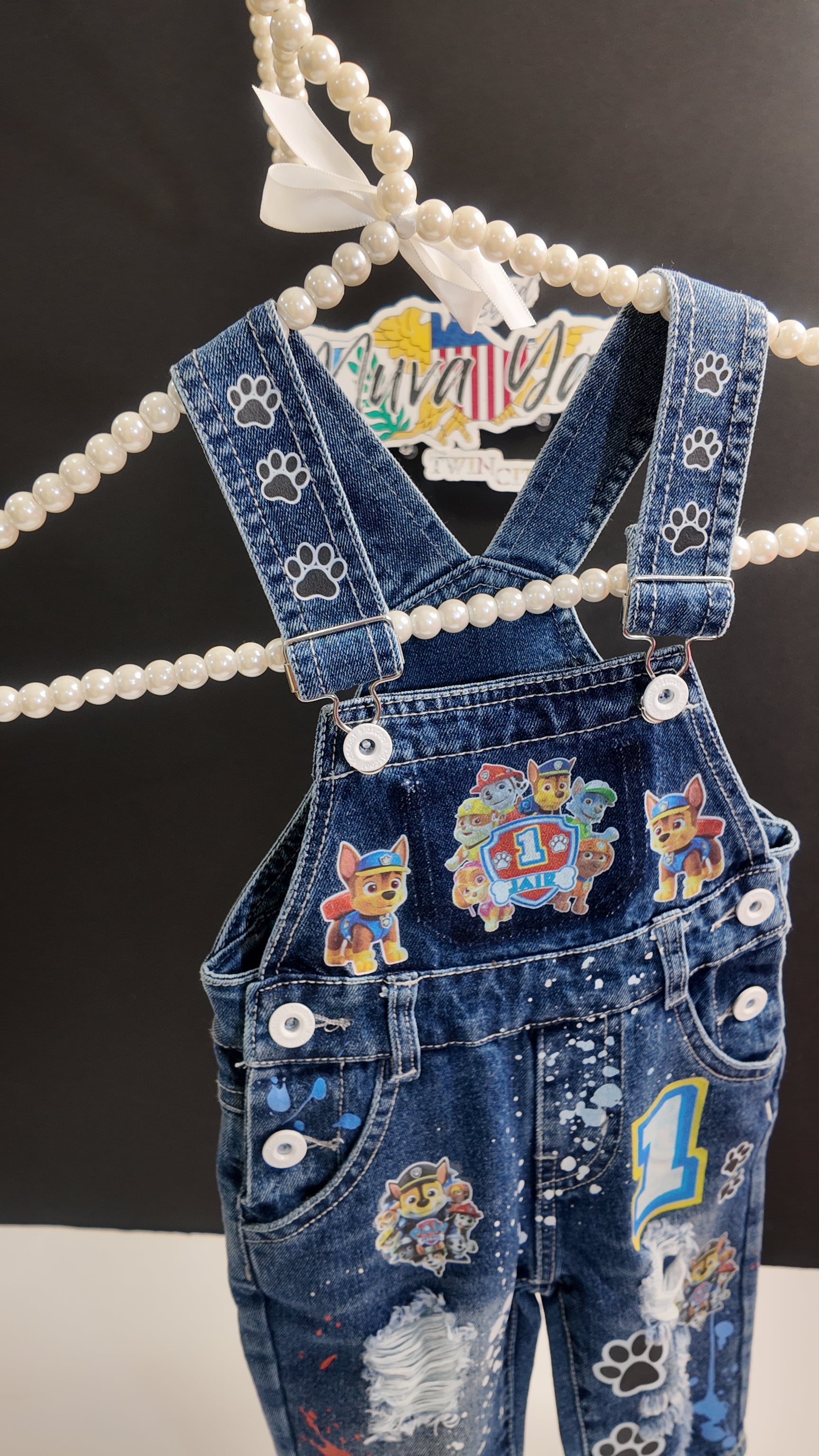 Custom overalls for kids