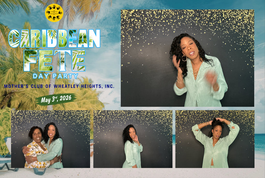 All-In-One Event Package: Flower Wall + Photo Booth Experience