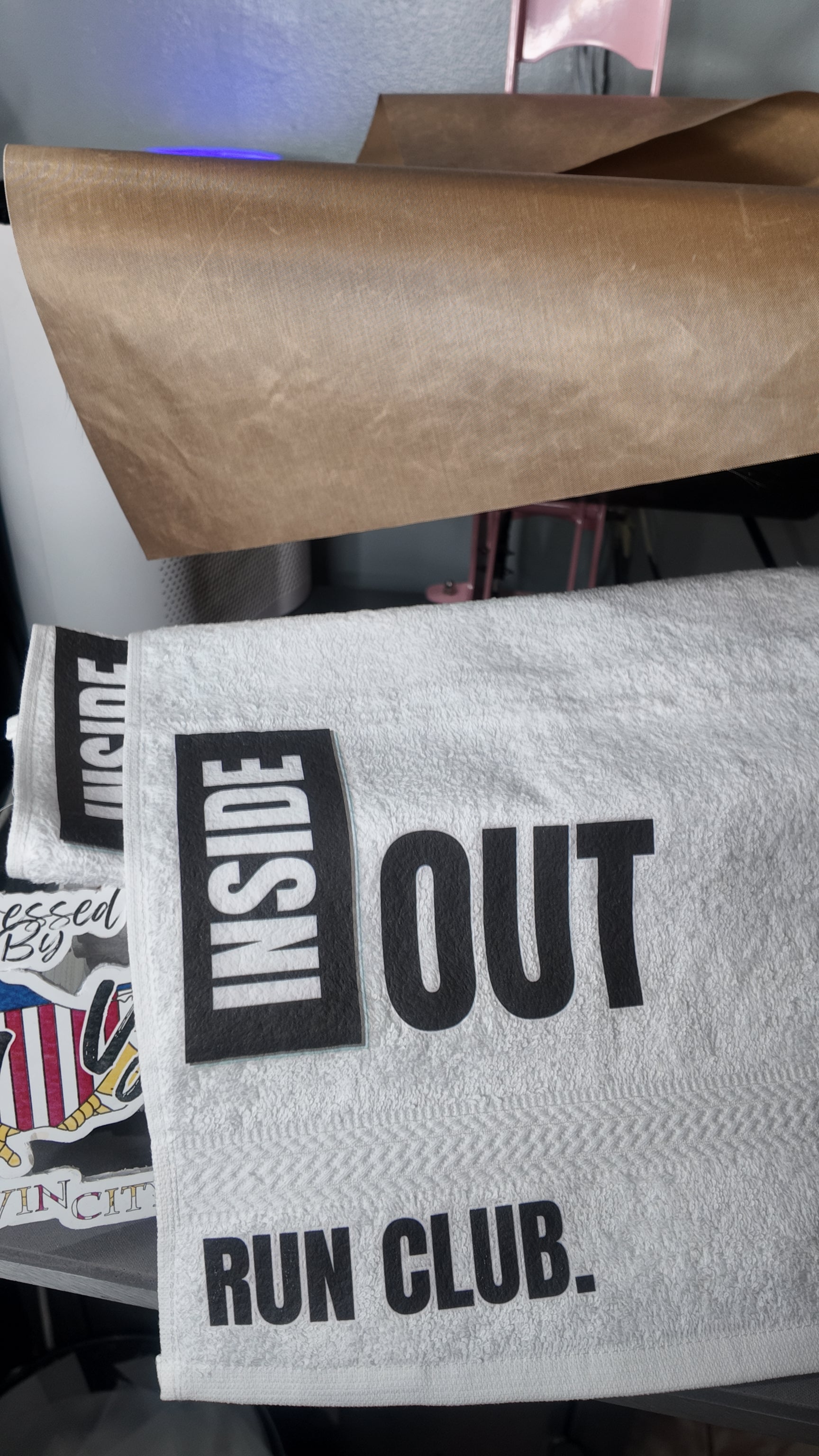 Custom Logo Washcloths | Personalized Gym Towels | Run Club, Fitness, Spa & Event Favors