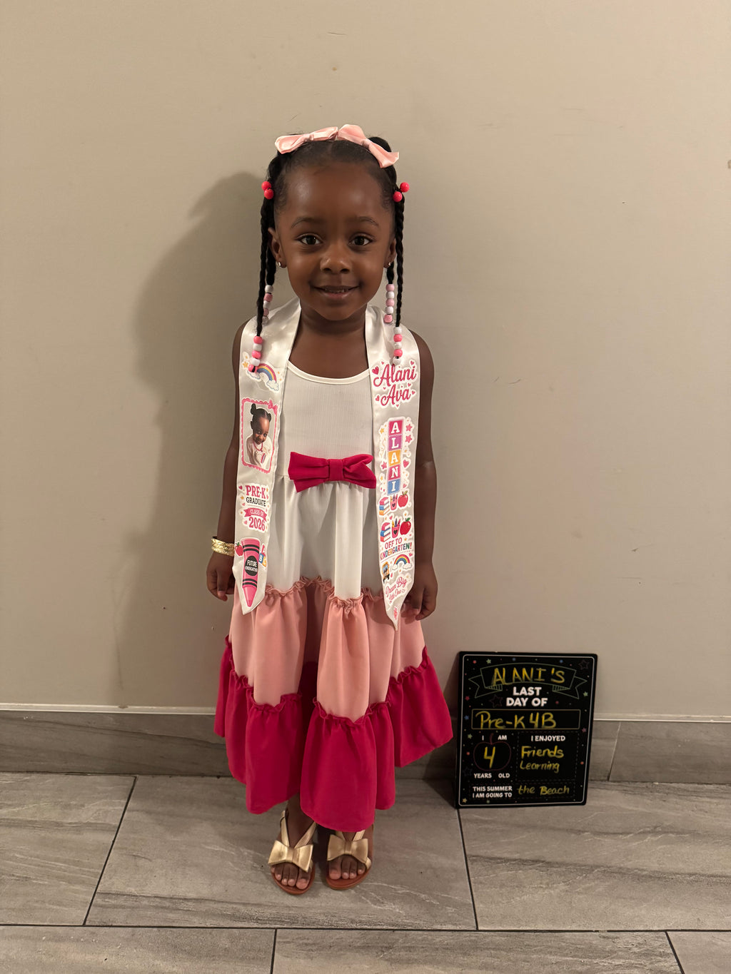 Stole It by Muva | Custom Graduation Stole for Pre-K, Kindergarten, 8th Grade, High School & College