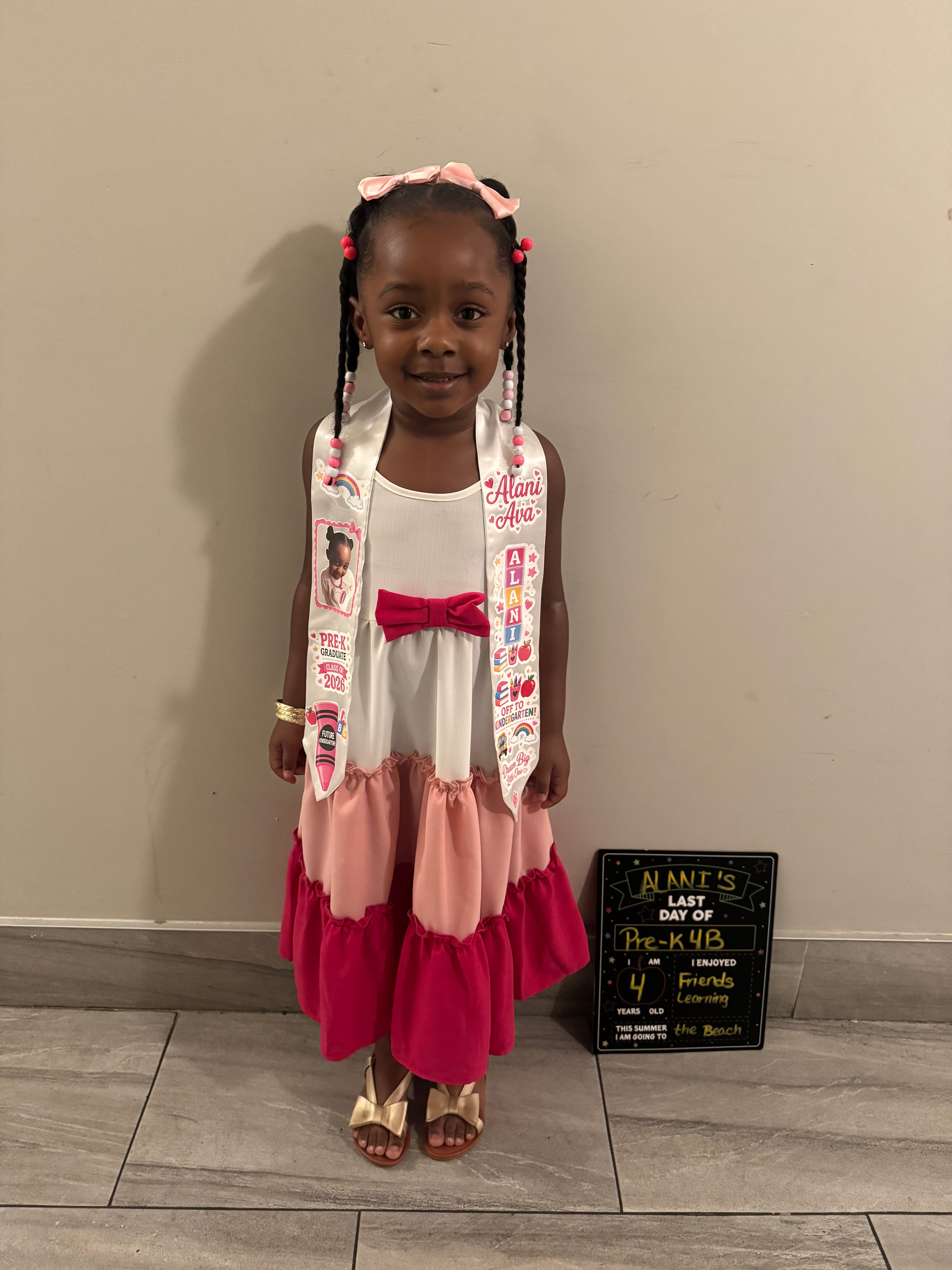 Stole It by Muva | Custom Graduation Stole for Pre-K, Kindergarten, 8th Grade, High School & College