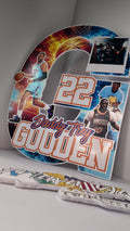 Basketball Sports Fan TEMPLATE (Editable Canva Templates)