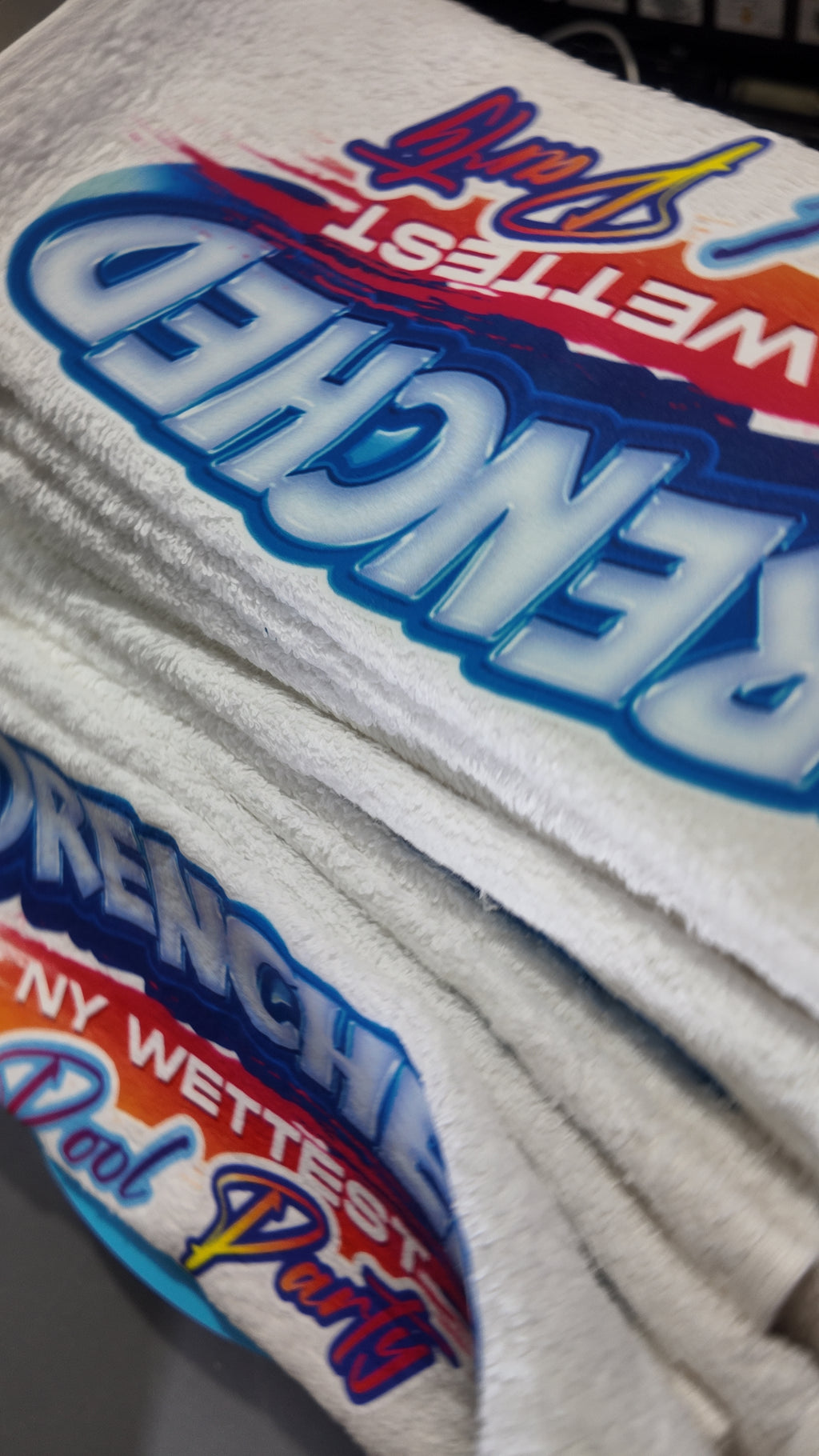 Custom Logo Washcloths | Personalized Gym Towels | Run Club, Fitness, Spa & Event Favors