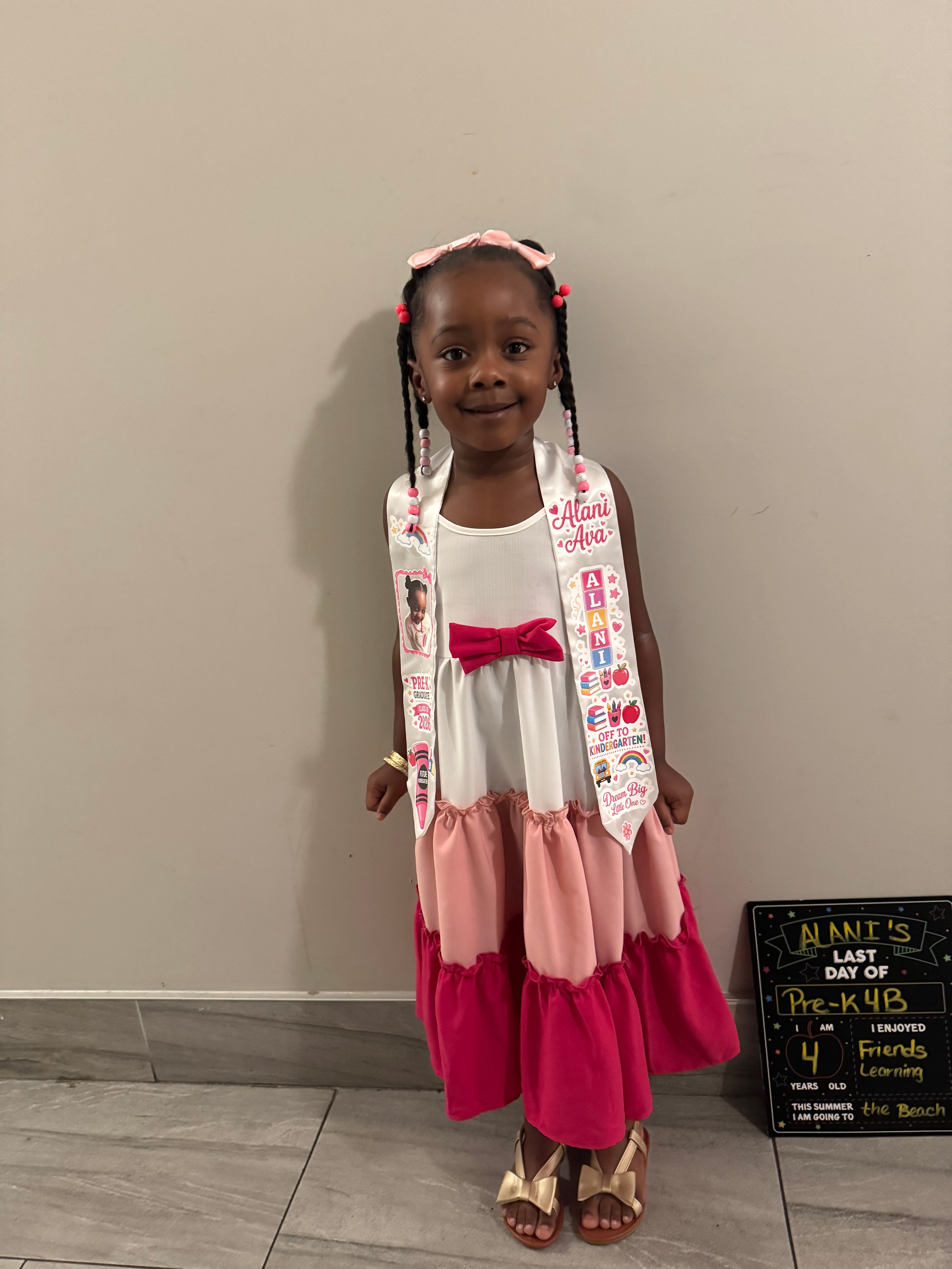 Stole It by Muva | Custom Graduation Stole for Pre-K, Kindergarten, 8th Grade, High School & College