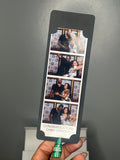 Black Photo Strip Slit Holders 2x6 216gsm Cardstock PhotoBooth