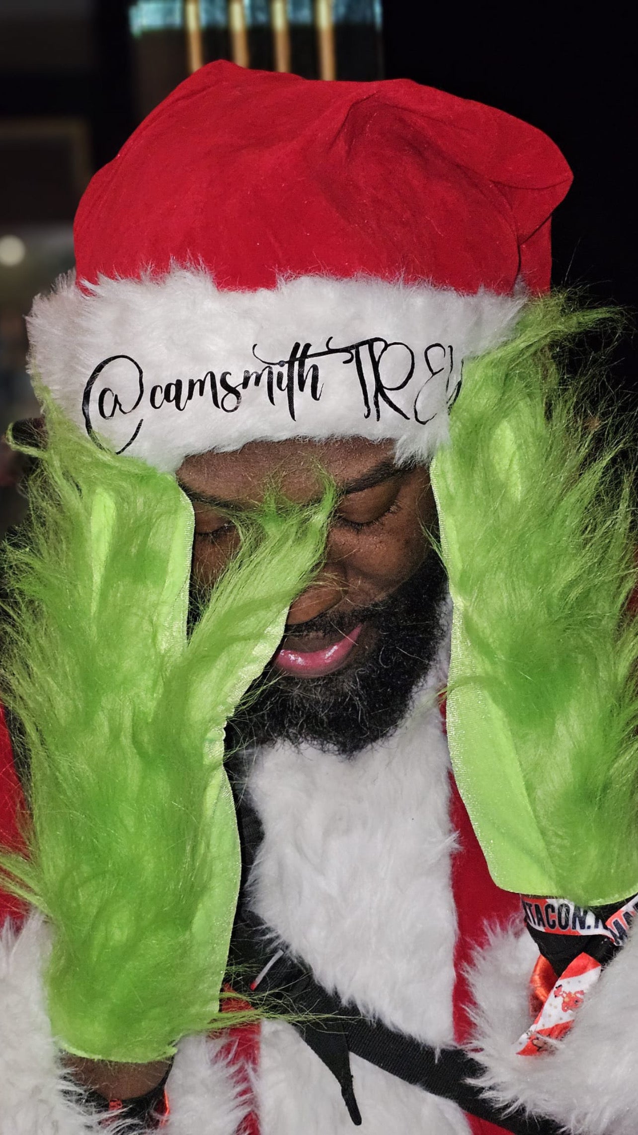 Custom Christmas Hat for Adults