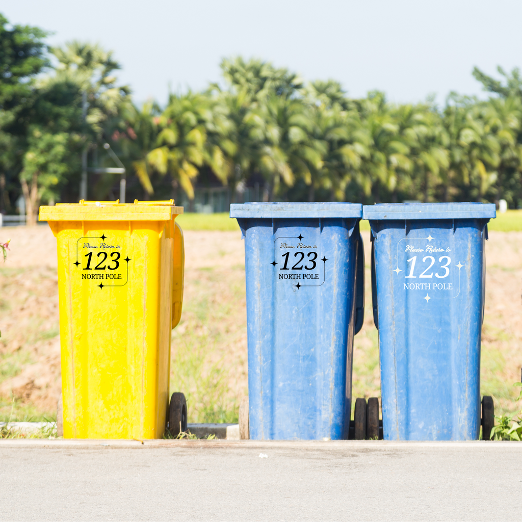 Wheelie Bin Stickers
