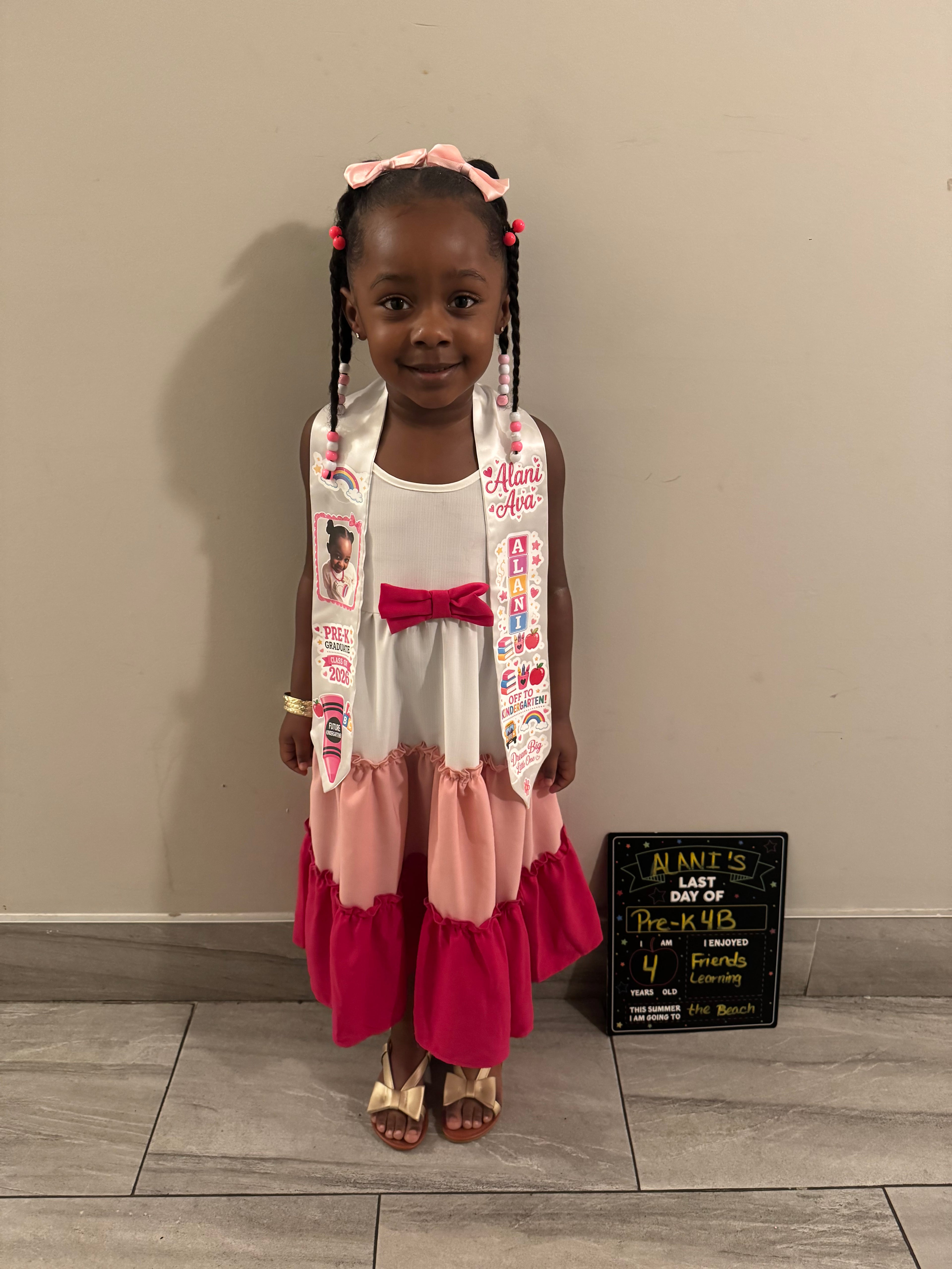 Stole It by Muva | Custom Graduation Stole for Pre-K, Kindergarten, 8th Grade, High School & College