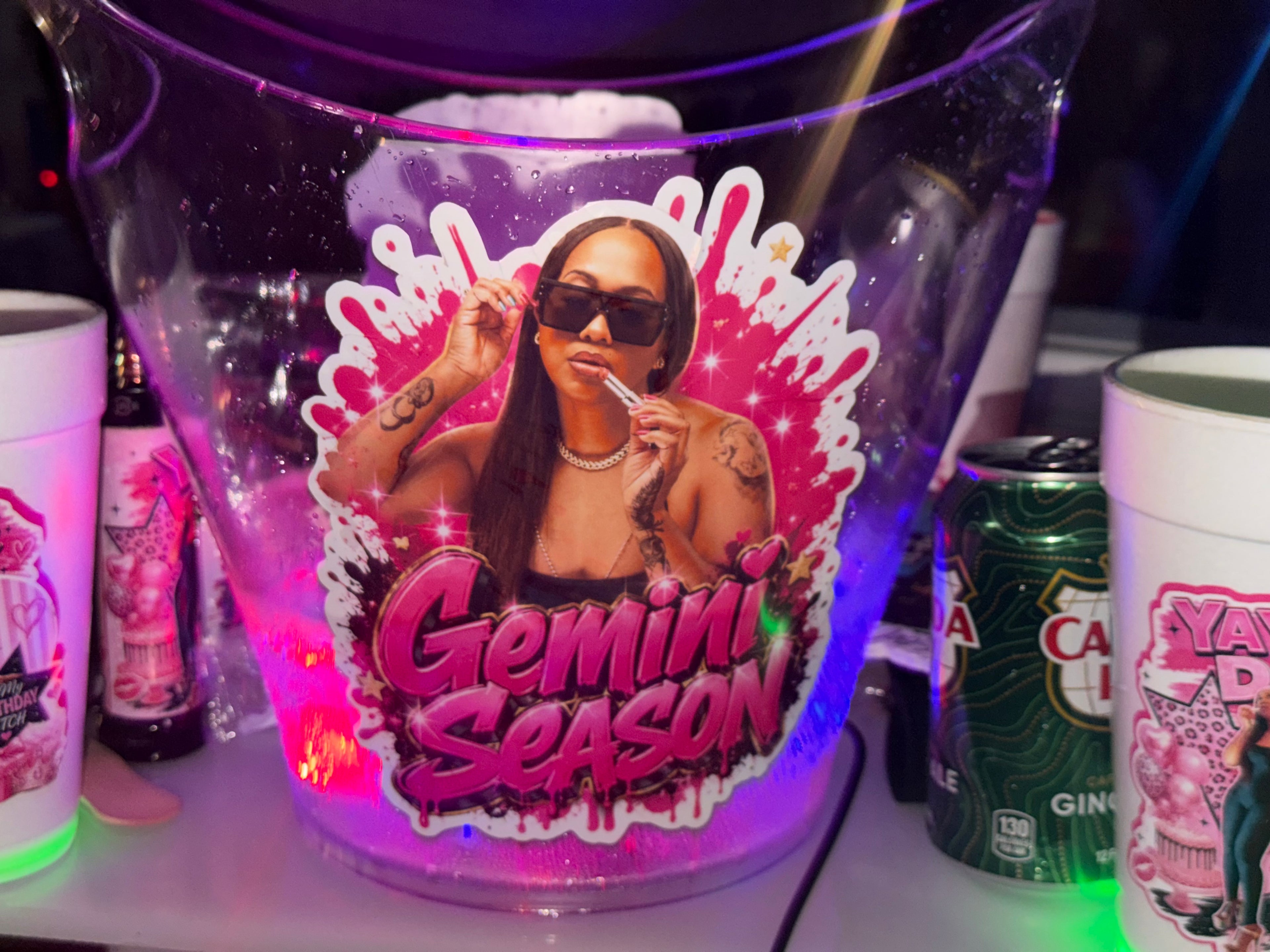 Custom Party Favor Bundle STARTER 5 PACK | Personalized Birthday Favors, Fans, Shot Glasses & Wristbands & More