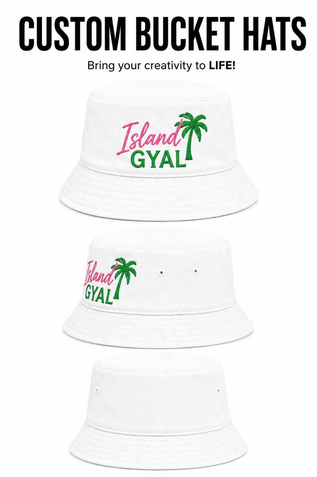Island Gyal Bucket Hat | Personalized Hat