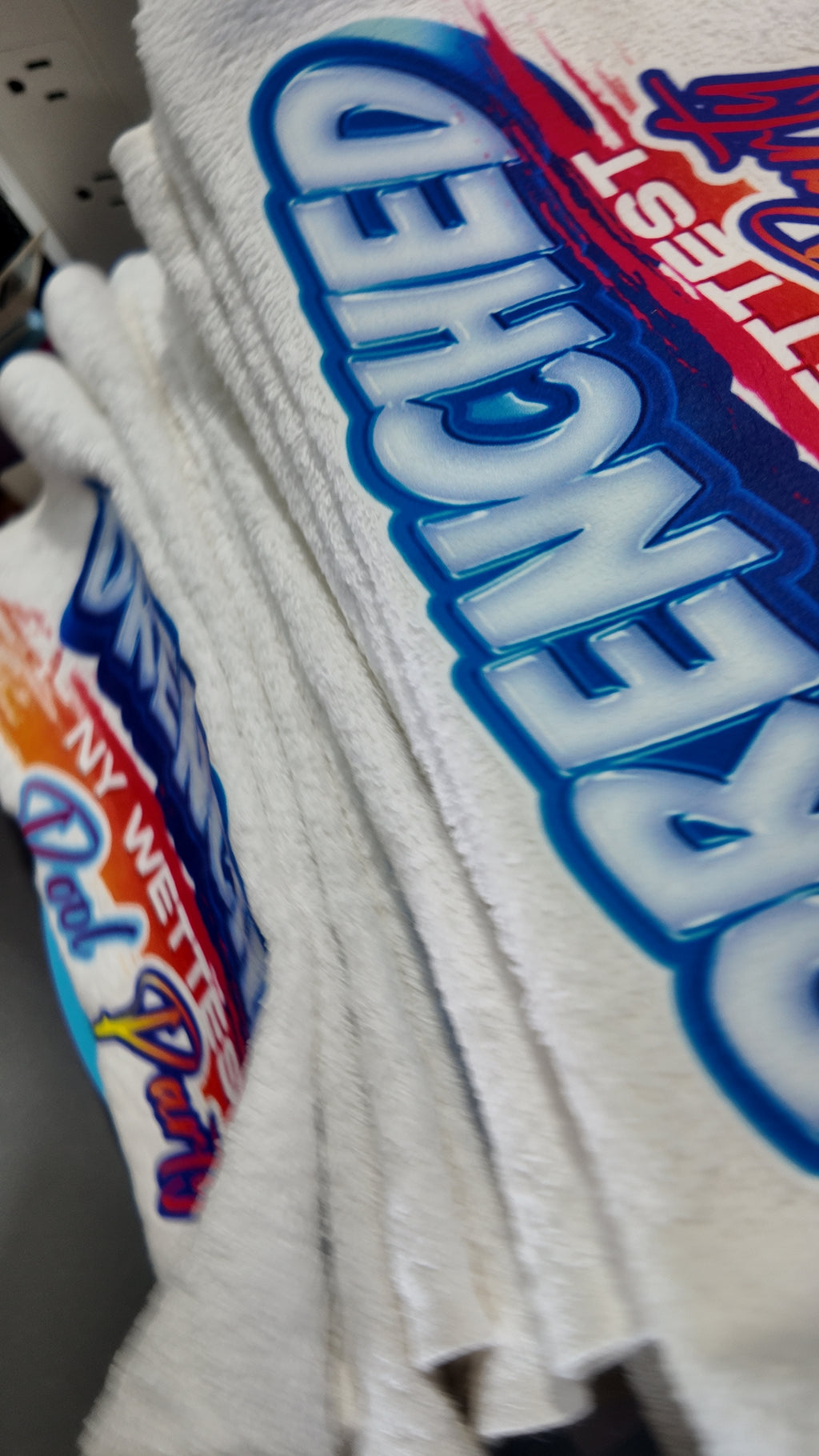 Custom Logo Washcloths | Personalized Gym Towels | Run Club, Fitness, Spa & Event Favors