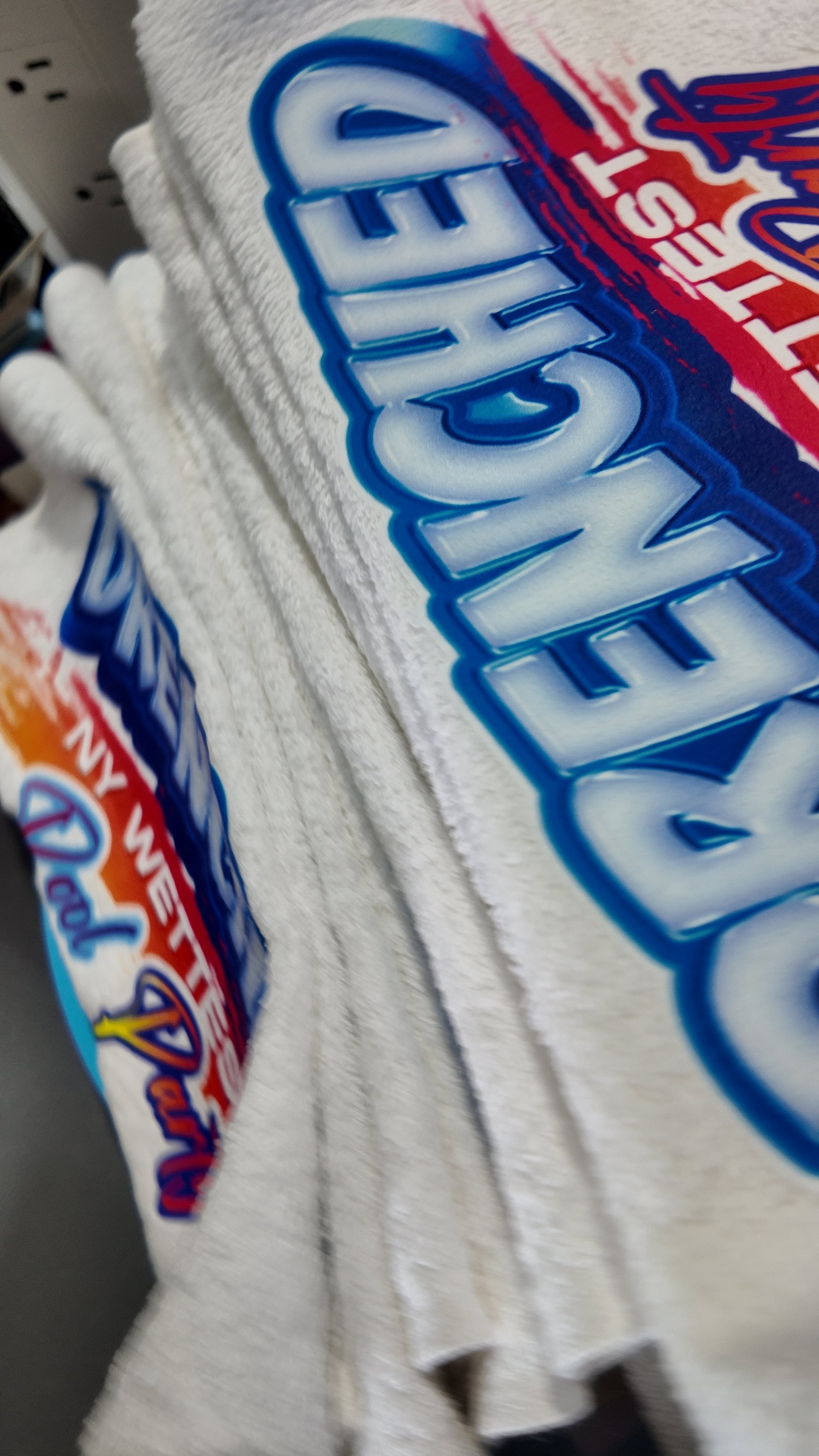 Custom Logo Washcloths | Personalized Gym Towels | Run Club, Fitness, Spa & Event Favors