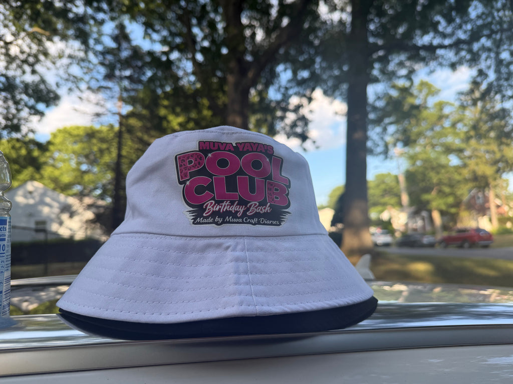 Custom Birthday Bucket Hats | Personalized Party Favor Hats