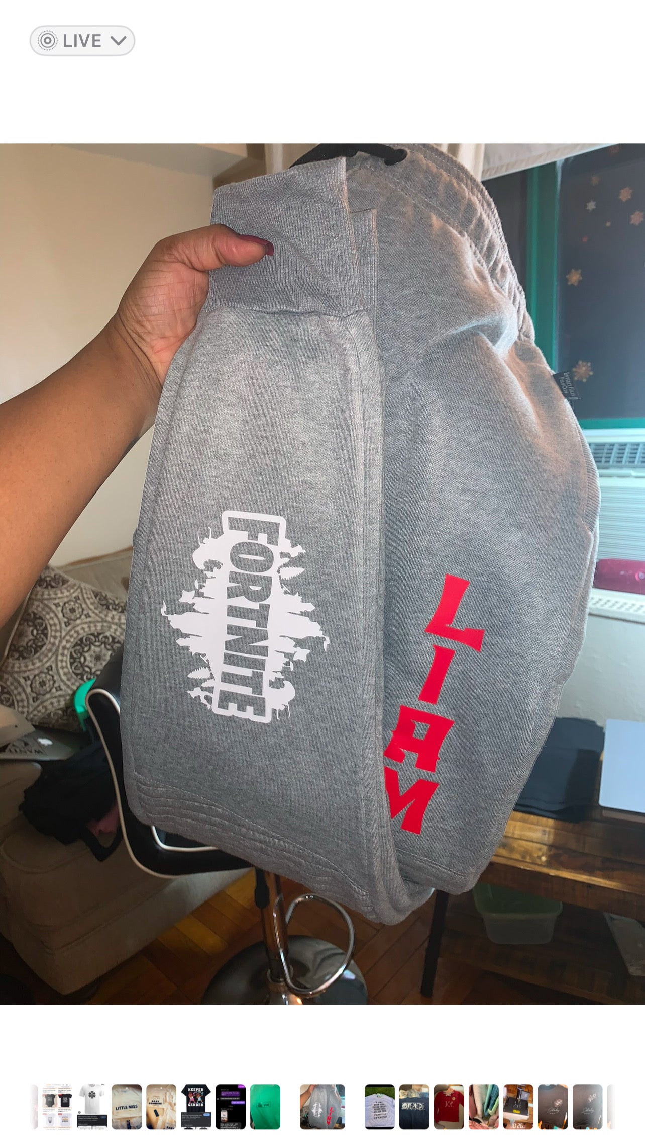 Custom Apparel Personalization Packages HTV ( Heat Transfer Vinyl) Packages pajamas; sweater; tshirt; pants;