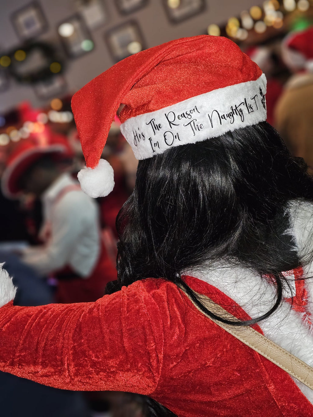 Custom Christmas Hat for Adults