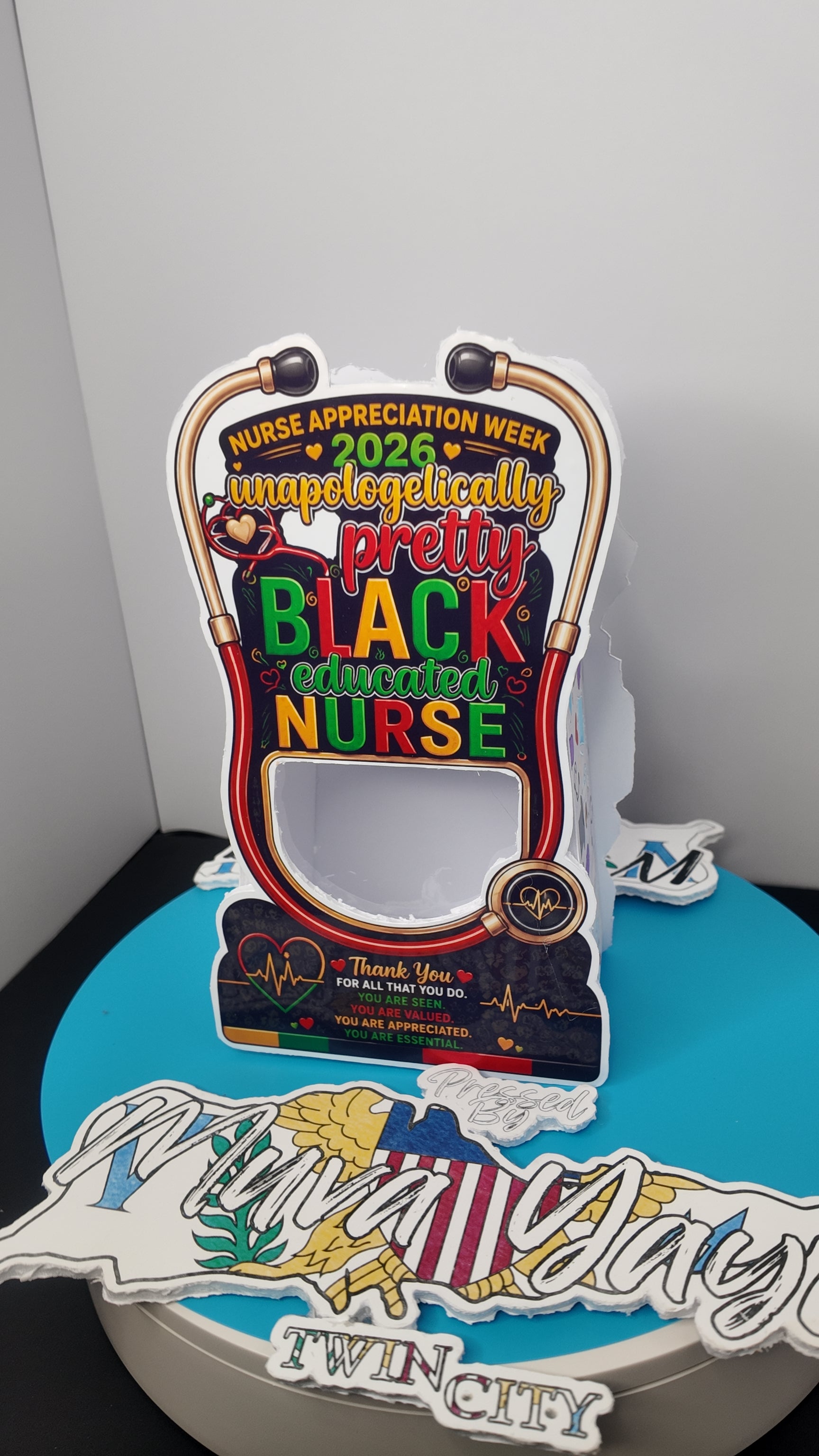 Nurse Appreciation Gift Box | Custom Nurse Week Keepsake Box | Personalized Nurse Gift