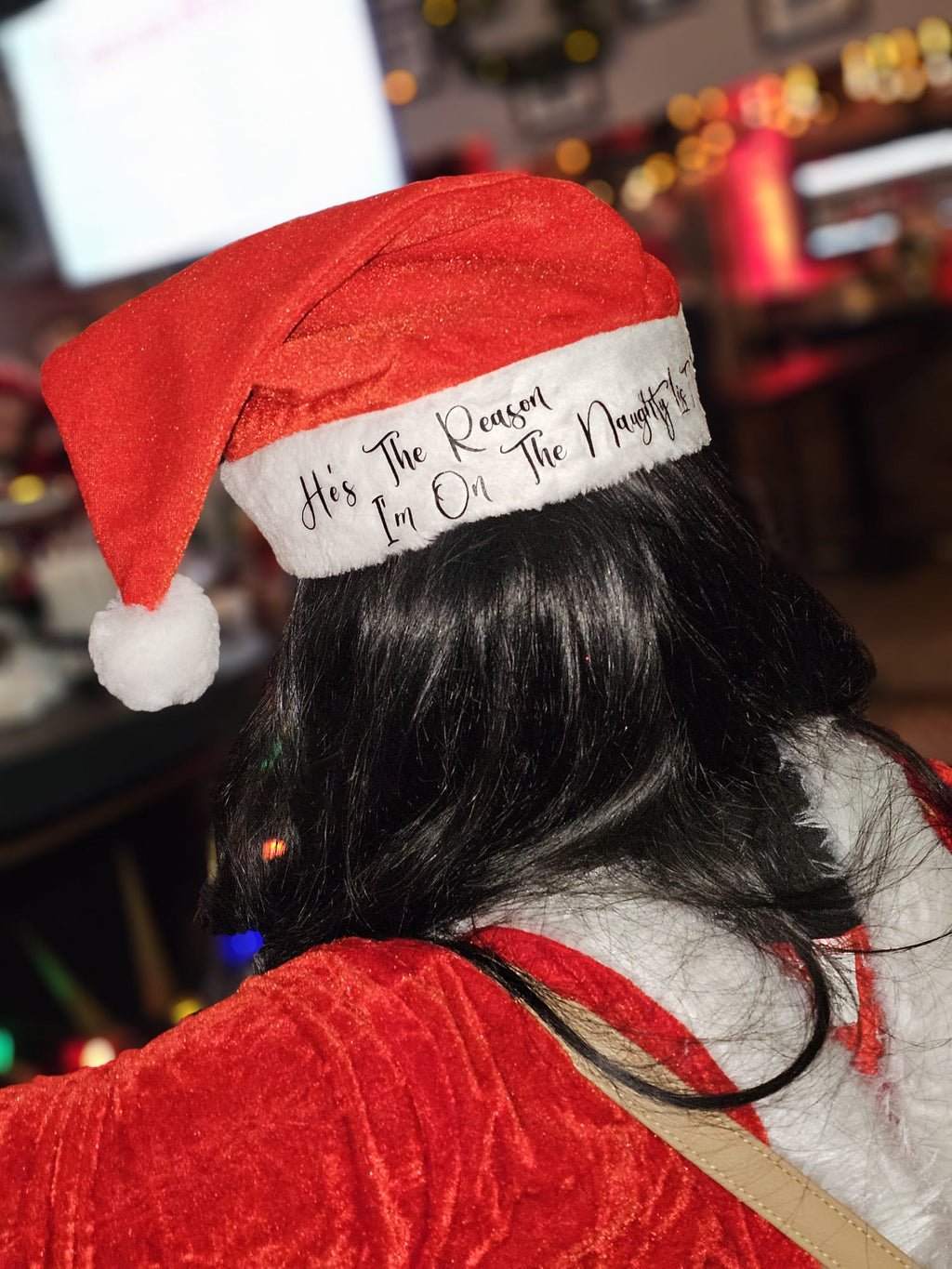 Custom Christmas Hat for Adults