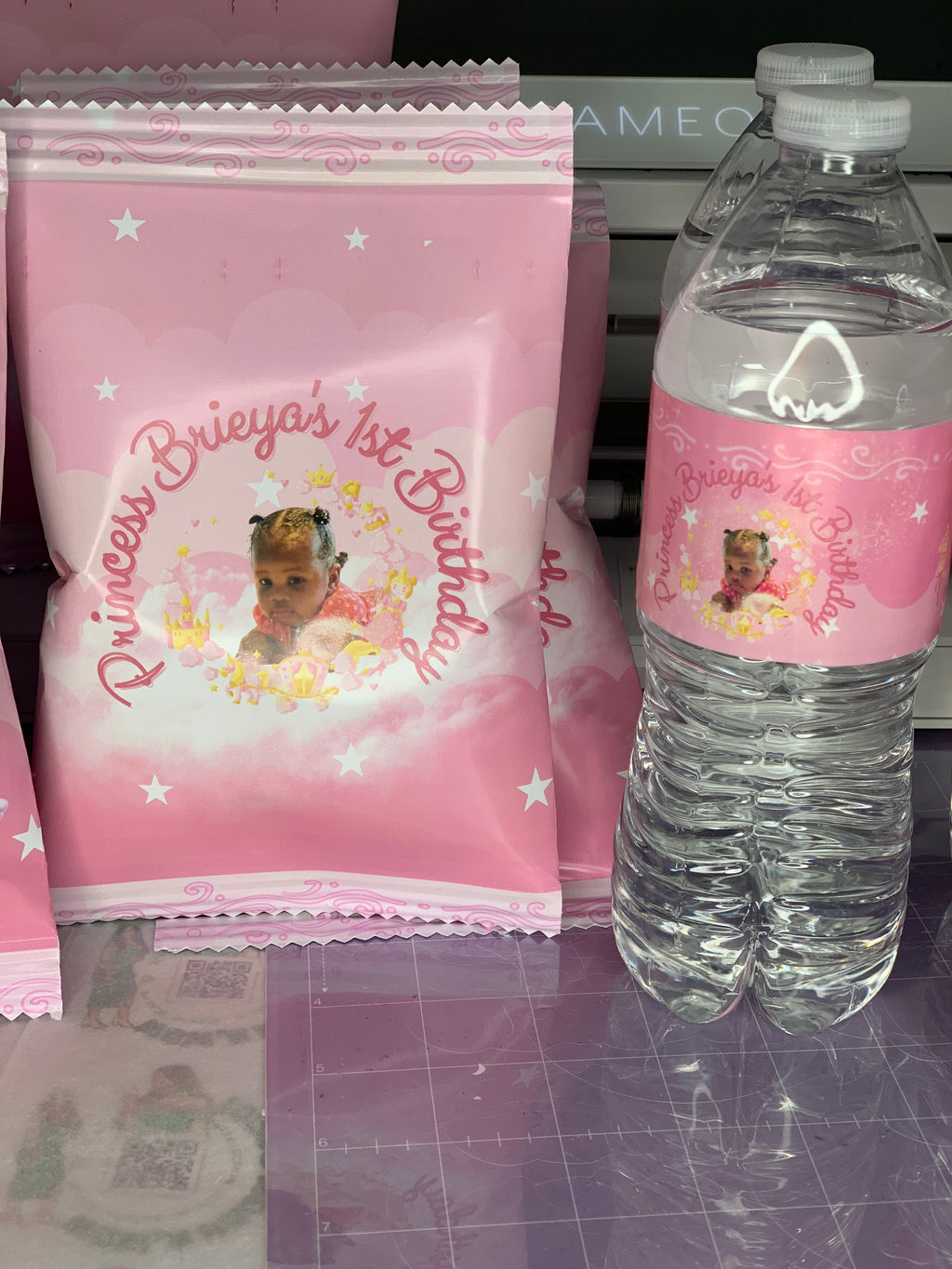 Custom Chip Bags Party Favors EMPTY