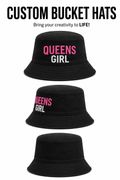 Queens Girl Custom Bucket Hat | Personalized Hat