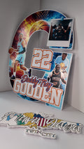 Sports Theme Photo Fan (Foam Board)
