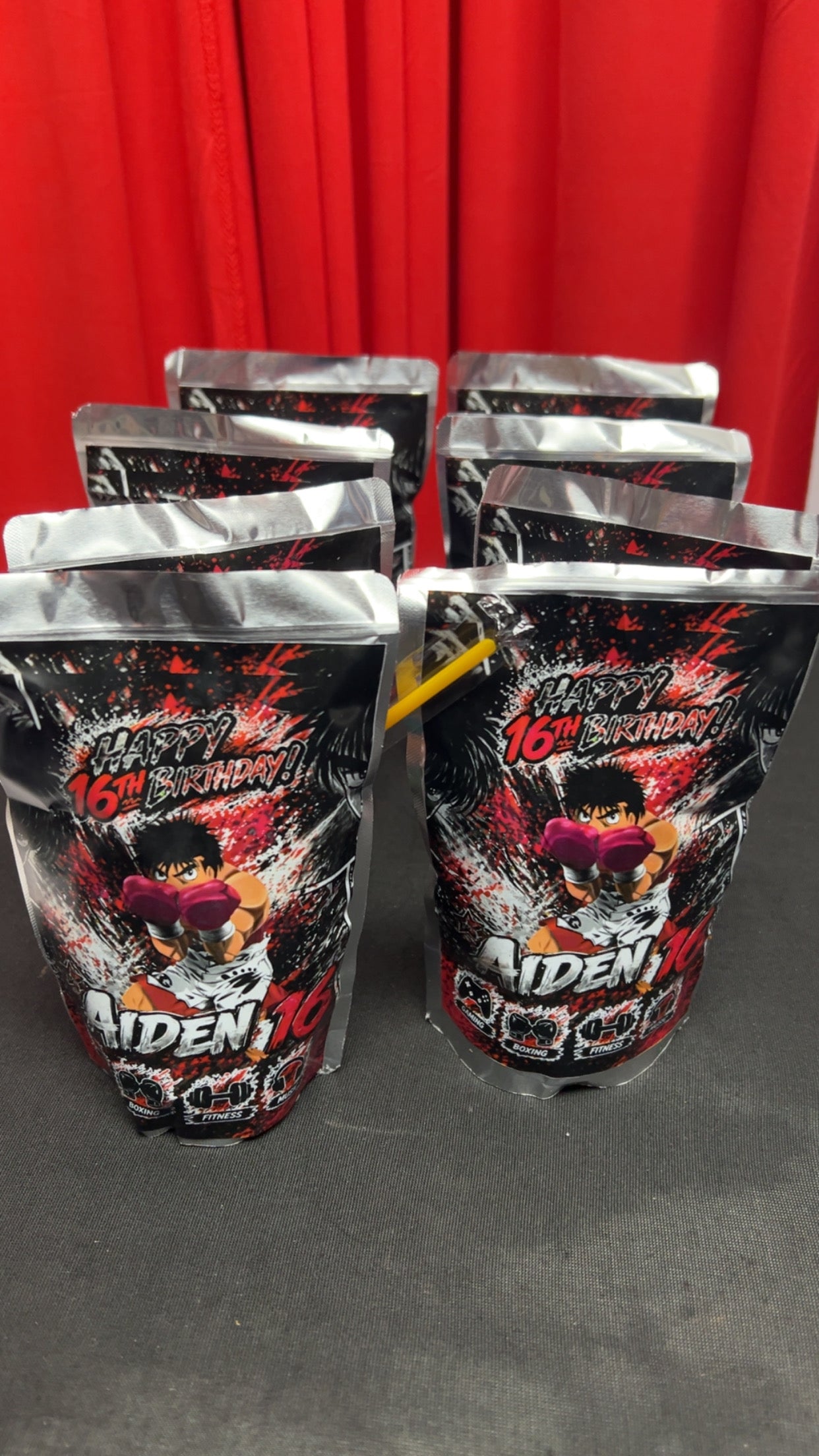 Custom Caprisun Labels ONLY Party Favors