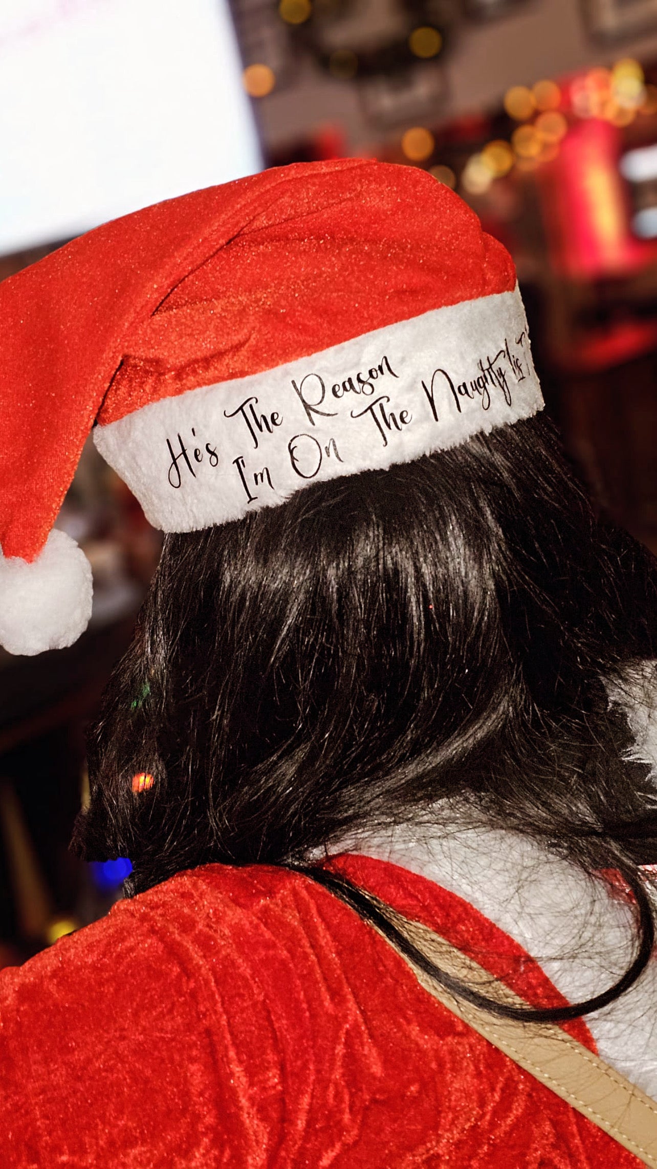 Custom Christmas Hat for Adults