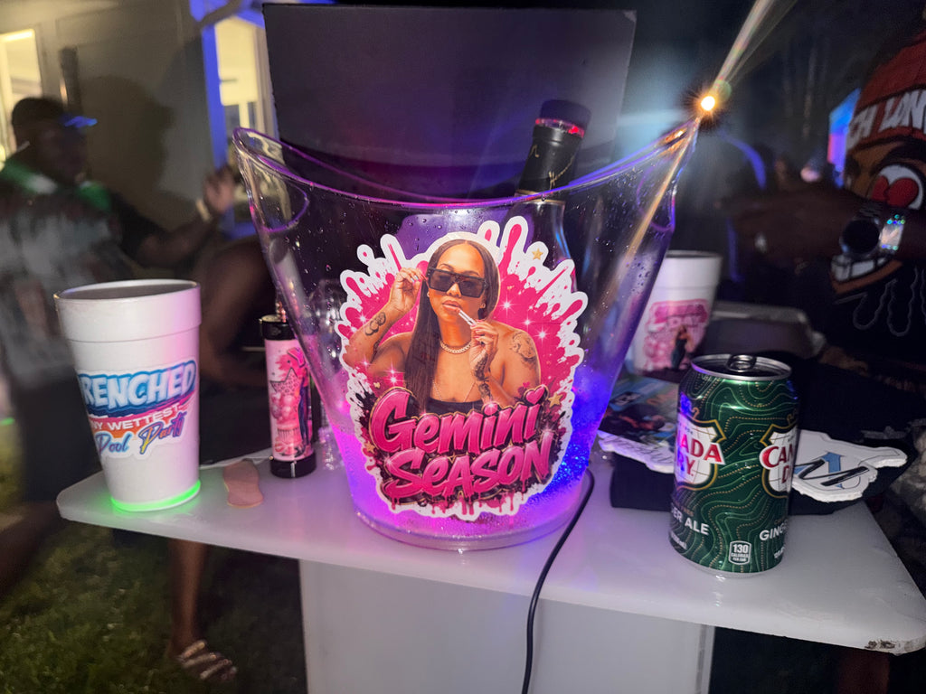 Custom Party Favor Bundle STARTER 5 PACK | Personalized Birthday Favors, Fans, Shot Glasses & Wristbands & More