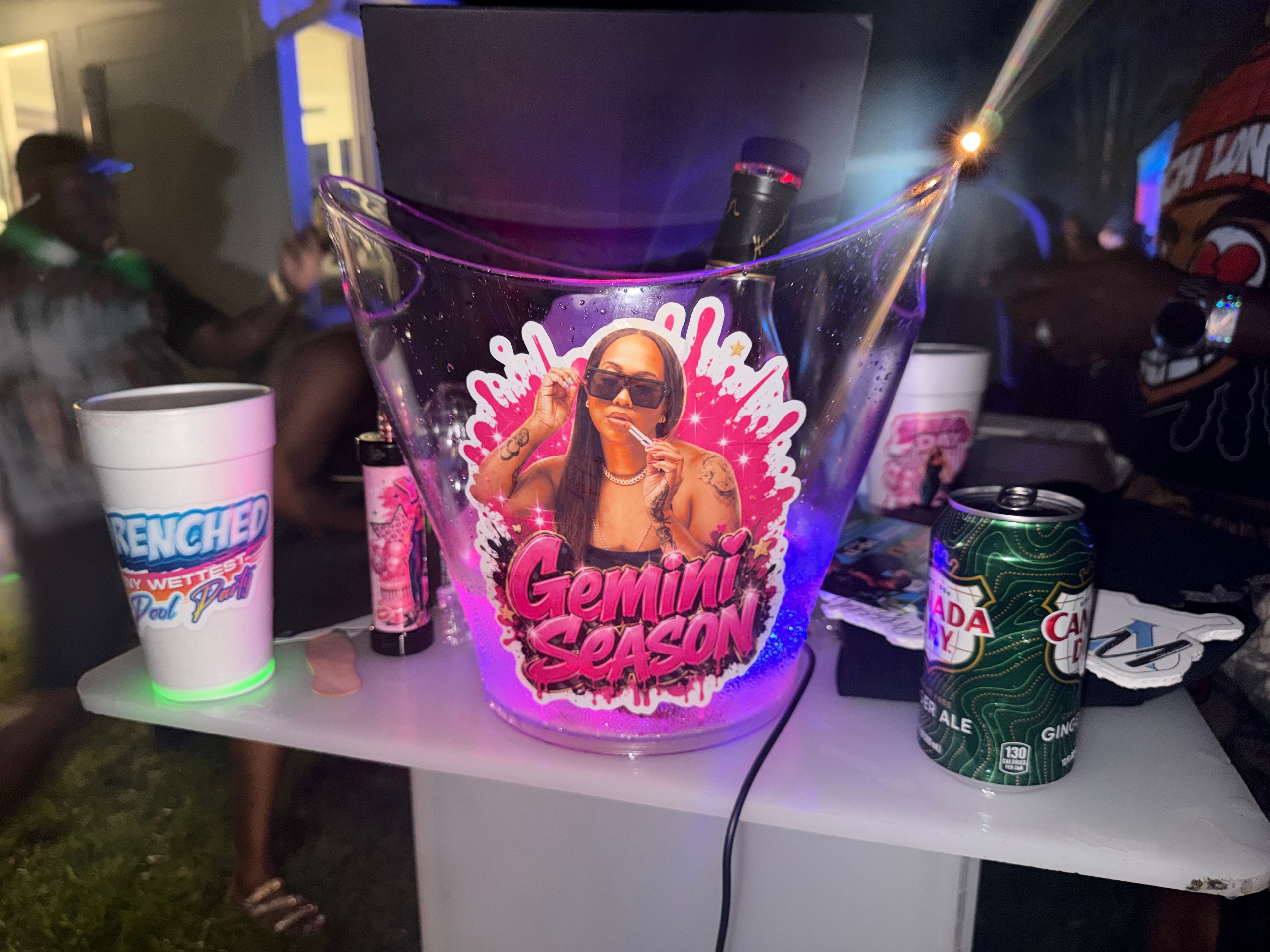 Custom Party Favor Bundle STARTER 5 PACK | Personalized Birthday Favors, Fans, Shot Glasses & Wristbands & More
