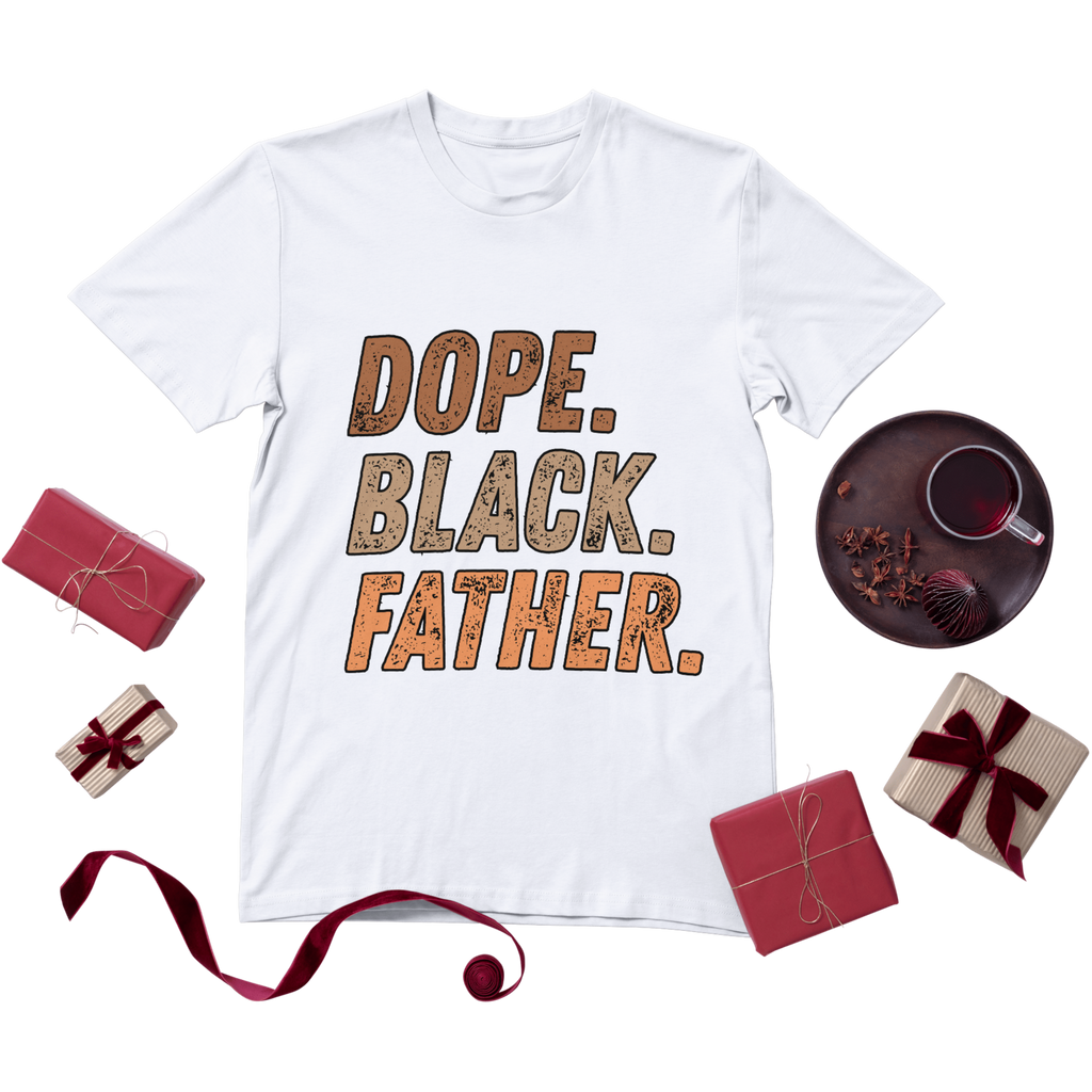 Dope Black Father Custom Tshirt