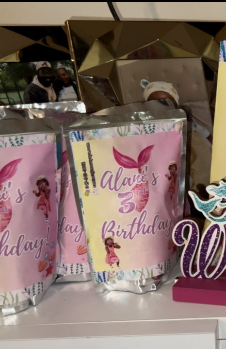 Custom Caprisun Labels Party Favors