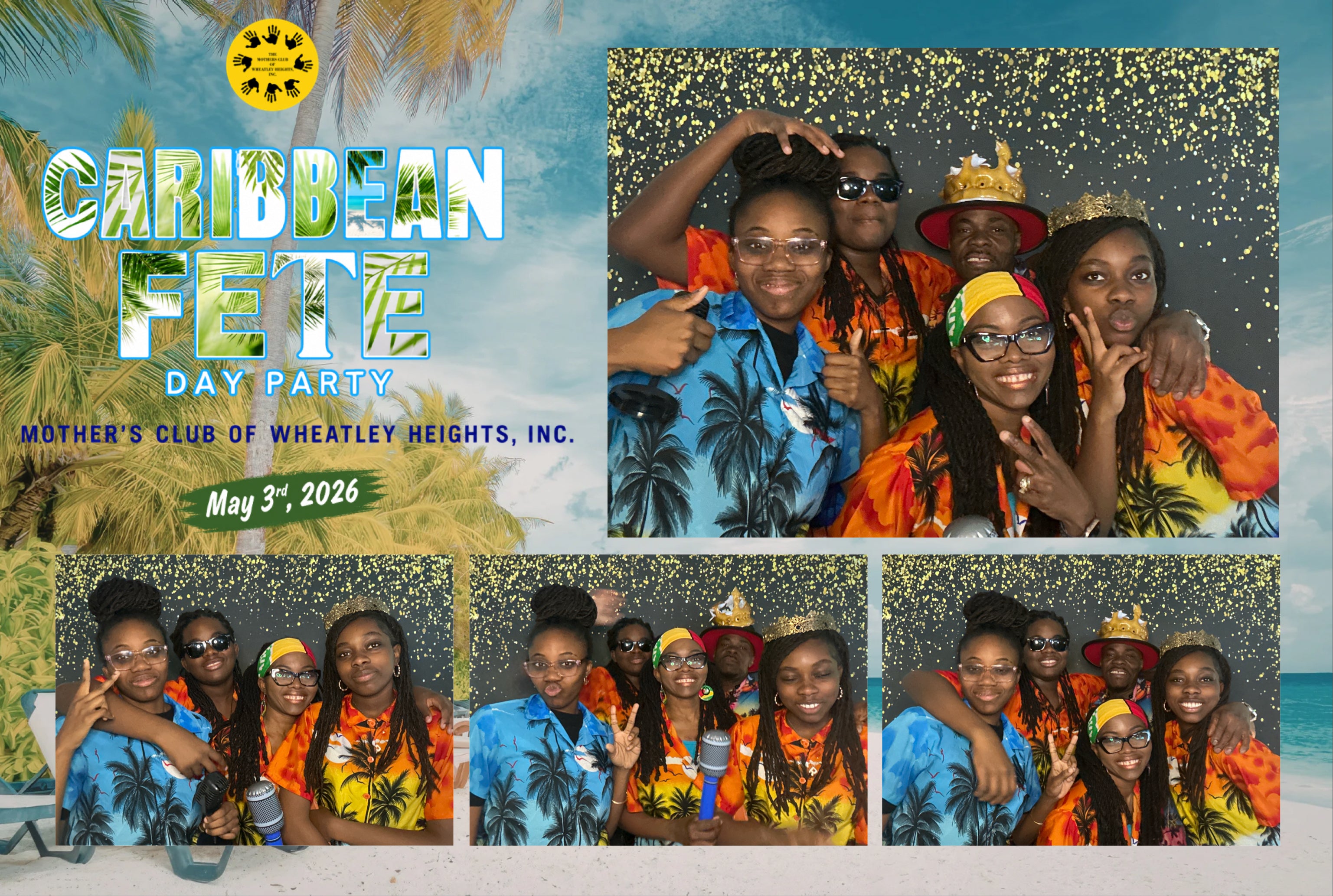 All-In-One Event Package: Flower Wall + Photo Booth Experience