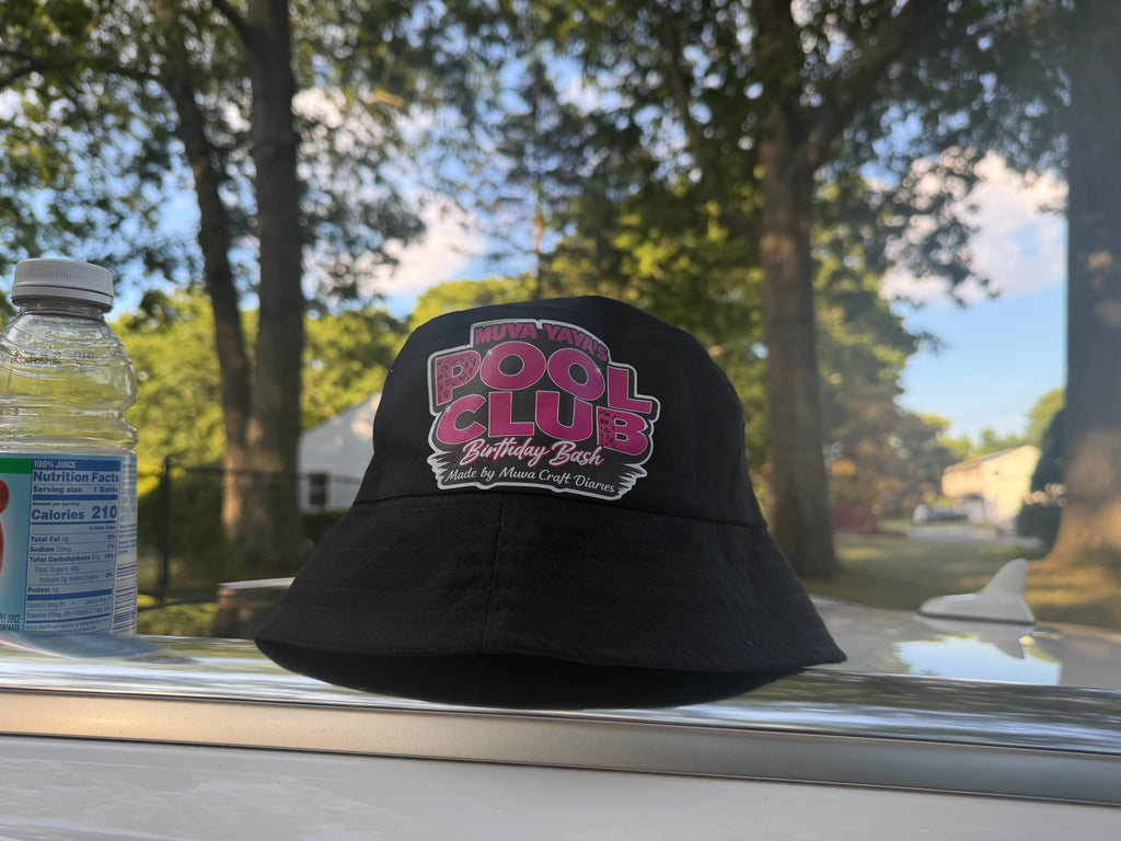 Custom Birthday Bucket Hats | Personalized Party Favor Hats