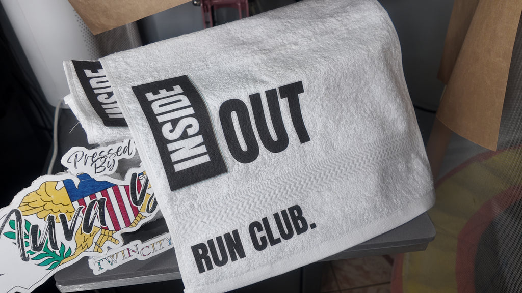Custom Logo Washcloths | Personalized Gym Towels | Run Club, Fitness, Spa & Event Favors