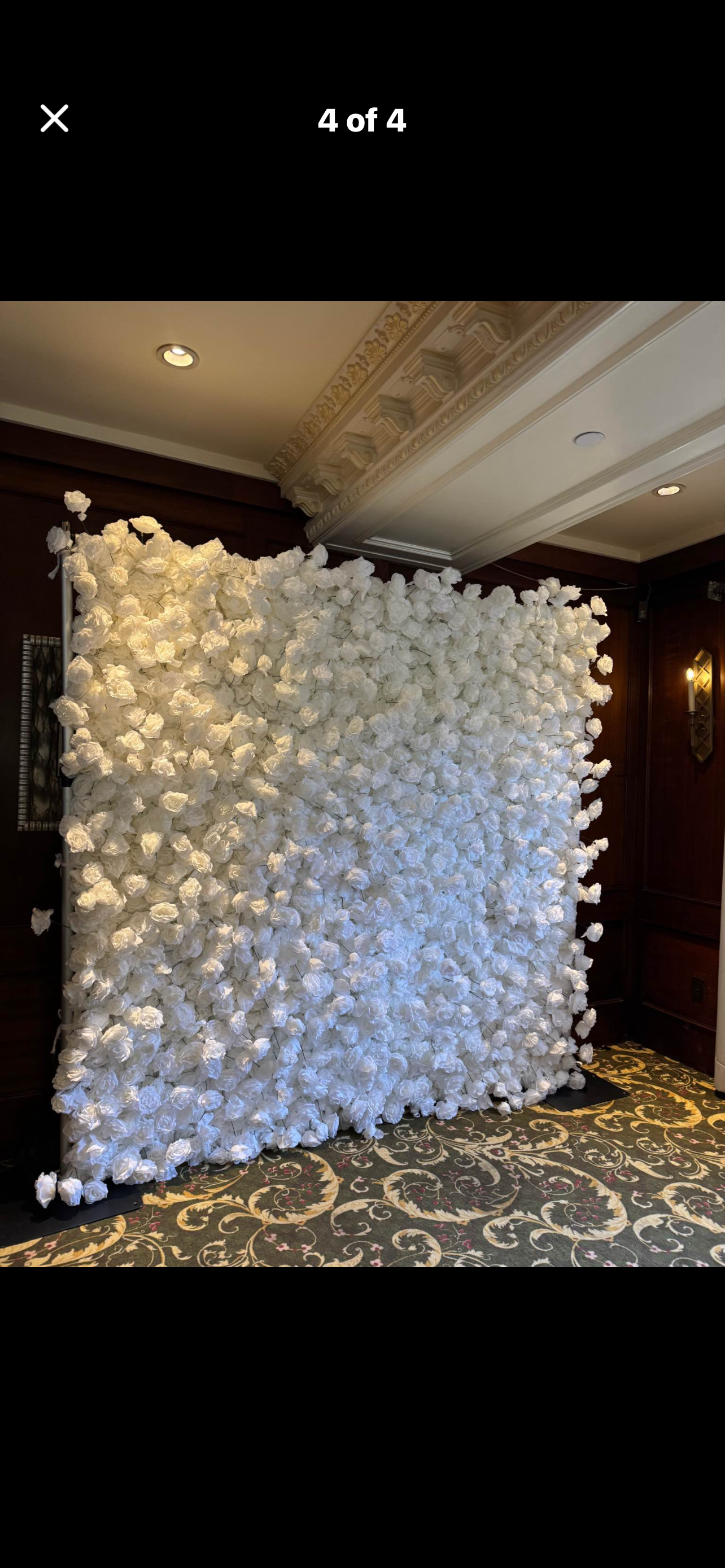 All-In-One Event Package: Flower Wall + Photo Booth Experience