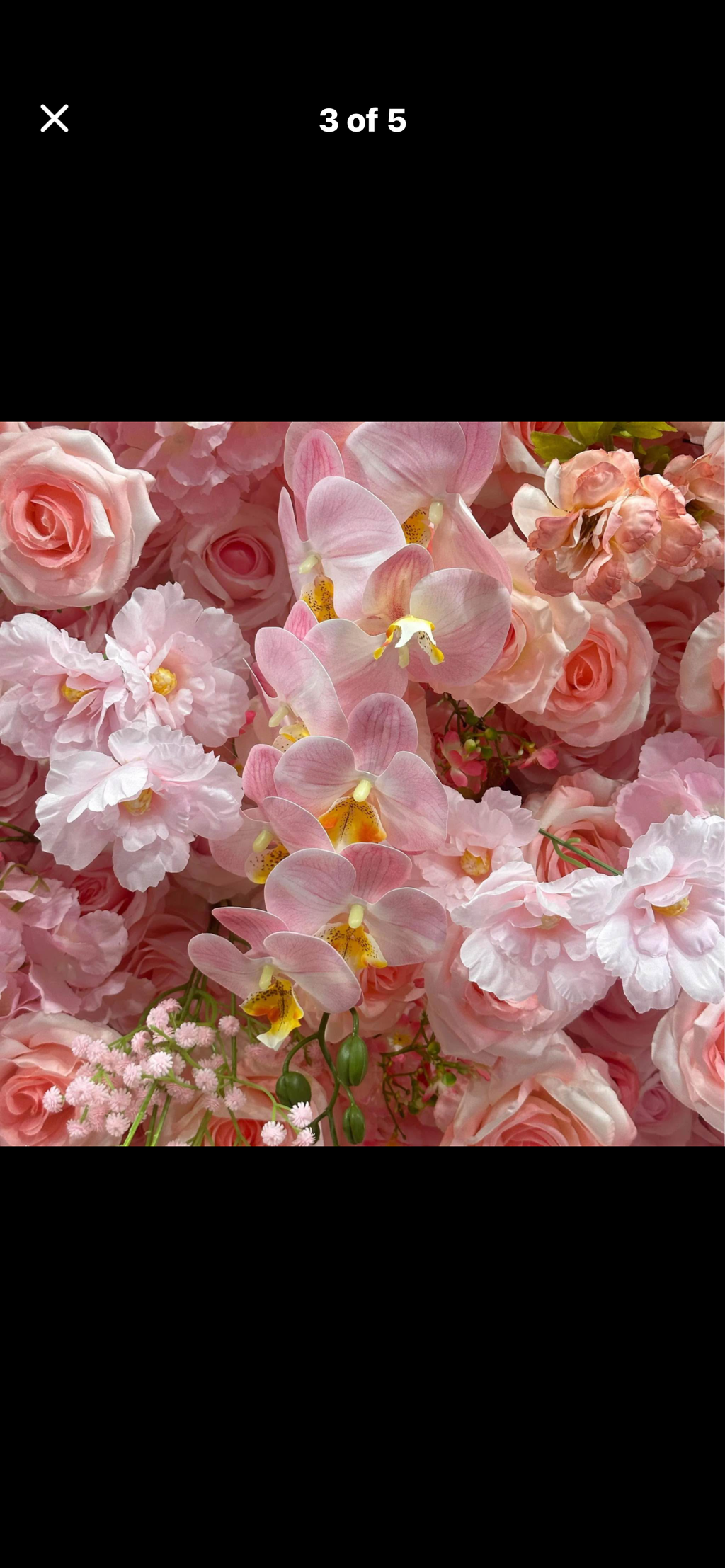 All-In-One Event Package: Flower Wall + Photo Booth Experience