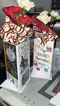 Personalized Teacher Appreciation Gift Box 8 inches in height, 5 inches in width