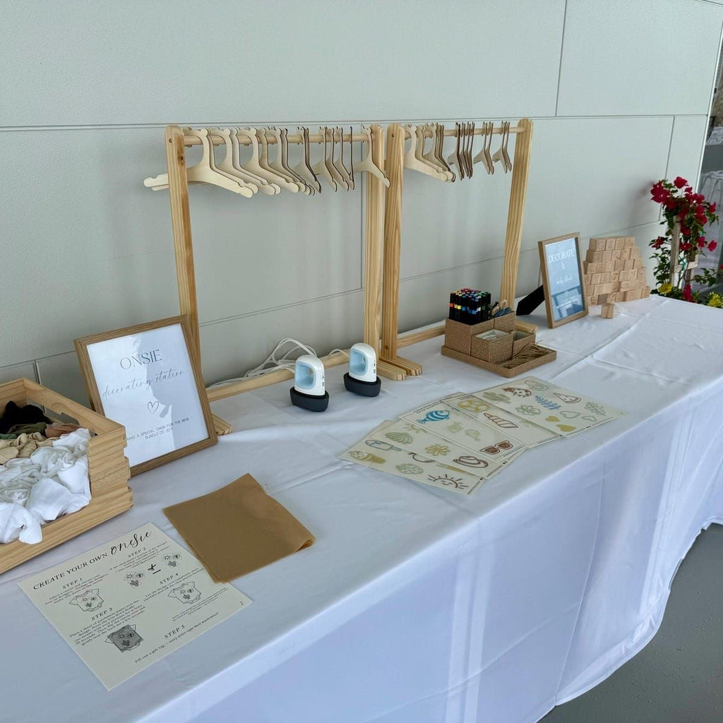 The Creative Co. Baby’s First Canvas Onsie Bar