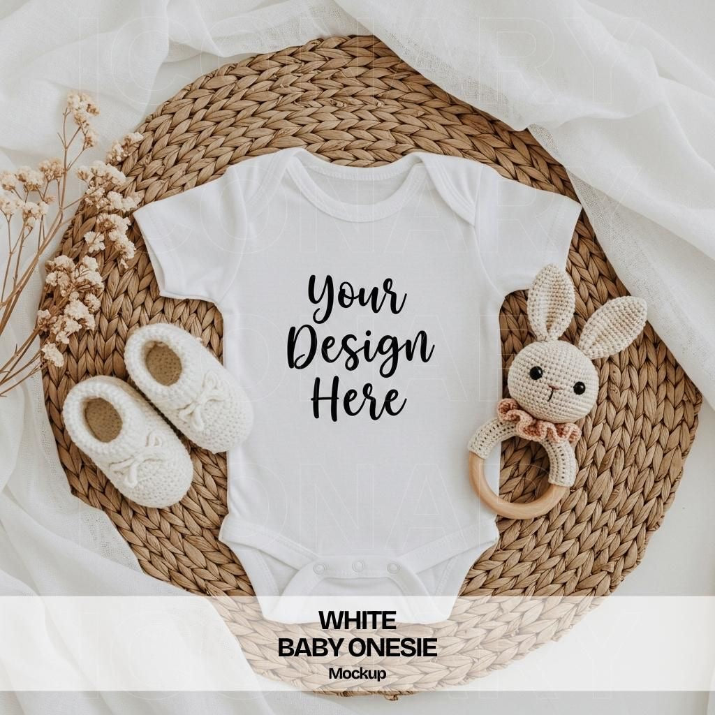 The Creative Co. Baby’s First Canvas Onsie Bar