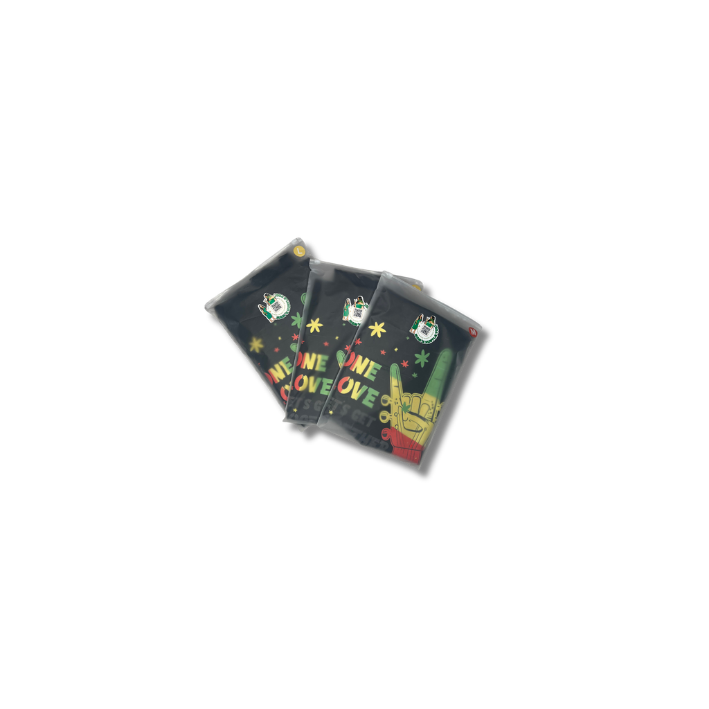 Custom Jamaican Tshirt one love