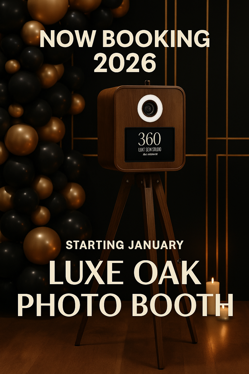 Vintage Luxe Photo Booth