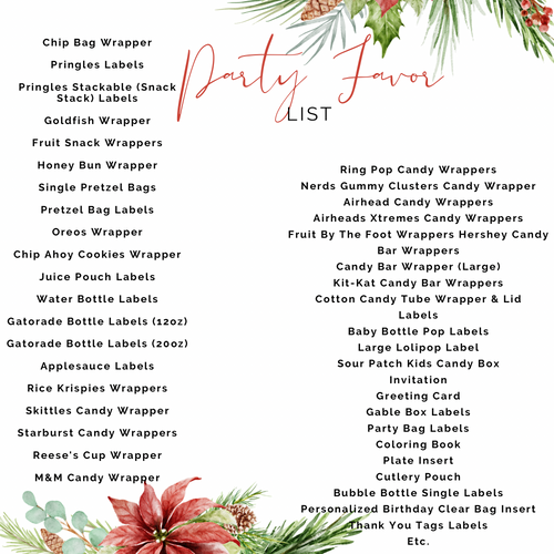 Build Your Own Party Favor Bundle | Empty or Filled Mix & Match