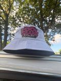 Example of a custom bucket hat made by Muva Craft Diaries for events