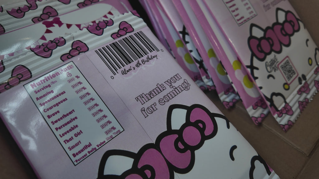 Custom Chip Bags Party Favors