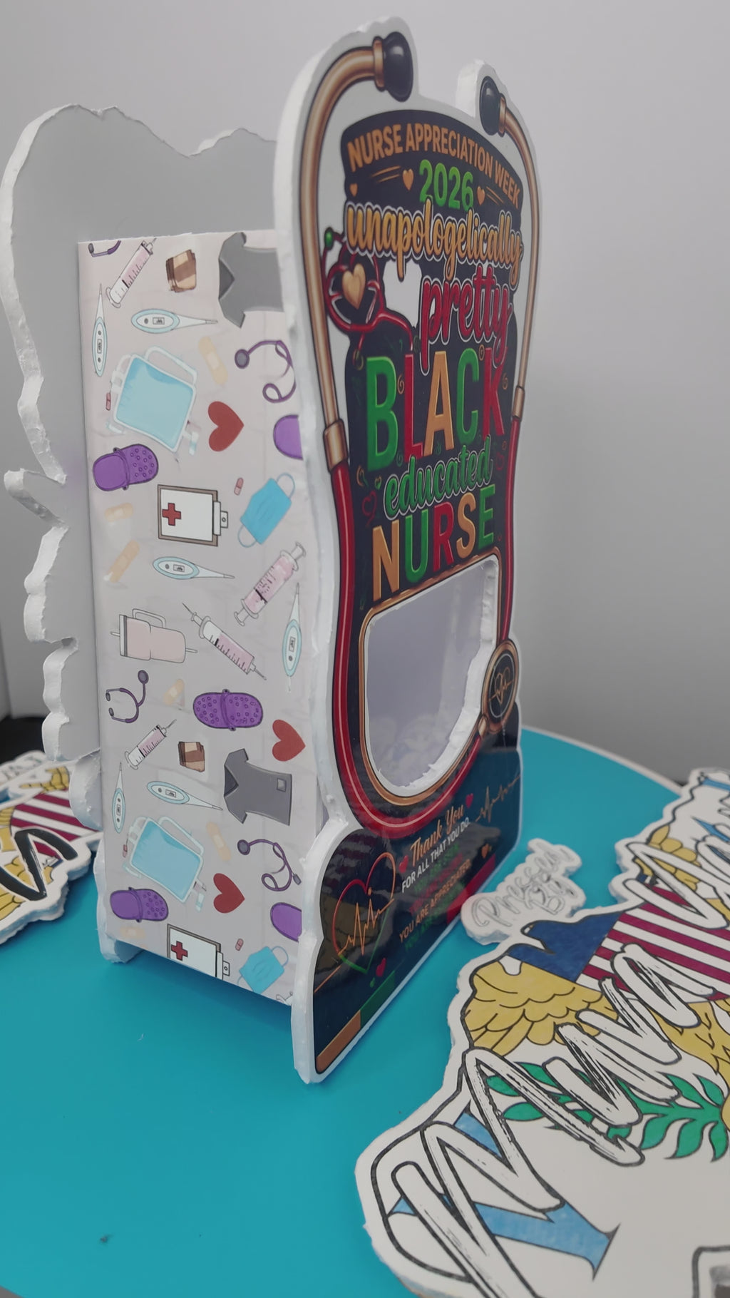 Nurse Appreciation Gift Box | Custom Nurse Week Keepsake Box | Personalized Nurse Gift