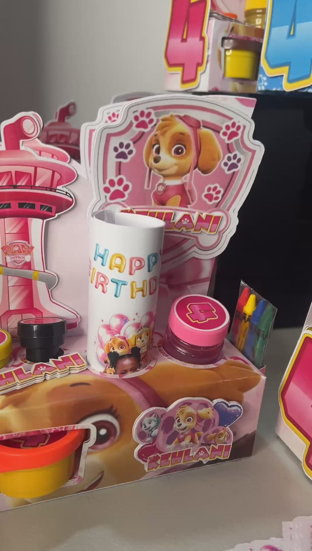 PAWPATROL SKY Activity Box Template DOWNLOADABLE CAMEO SILHOUETTE Template