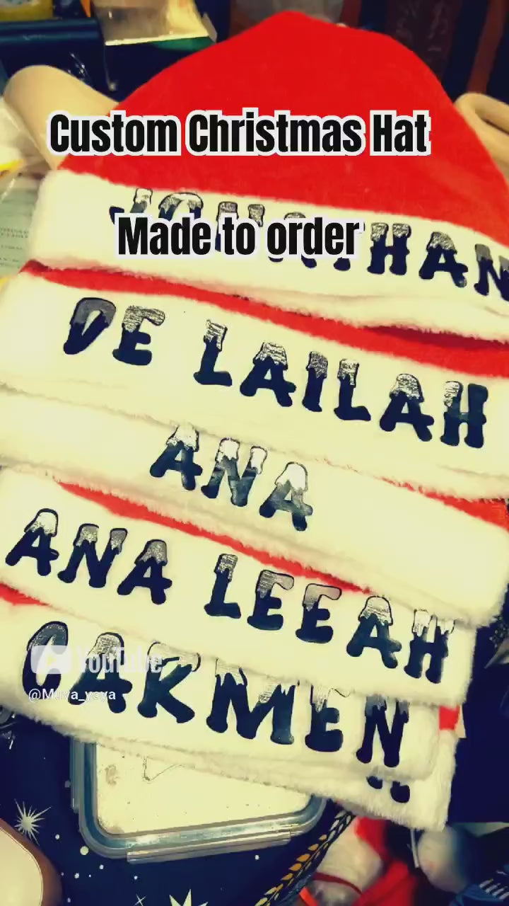 Custom Christmas Hat for Kids