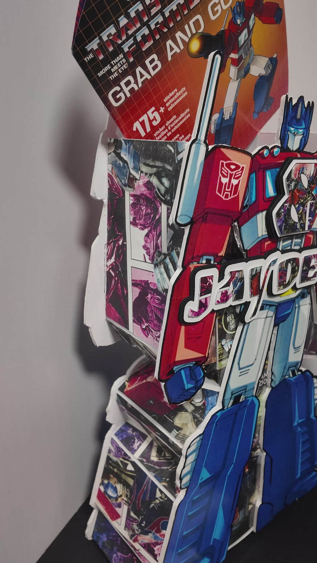Transformers Custom Character Gift Box (Personalized – Multiple Sizes Available)